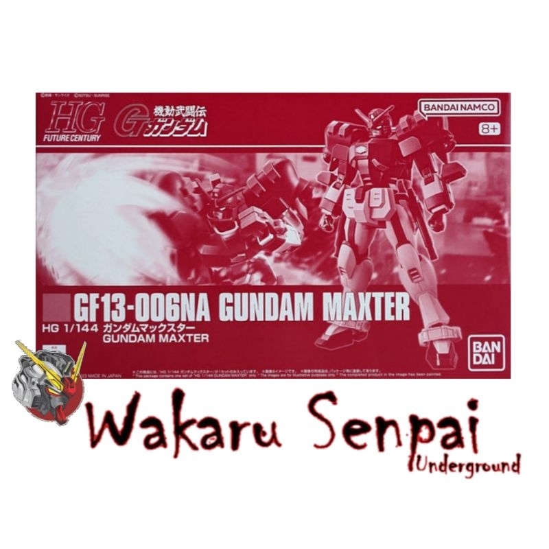 ONHAND P Bandai HG 1 144 GF13 006NA Gundam Maxter Shopee Philippines