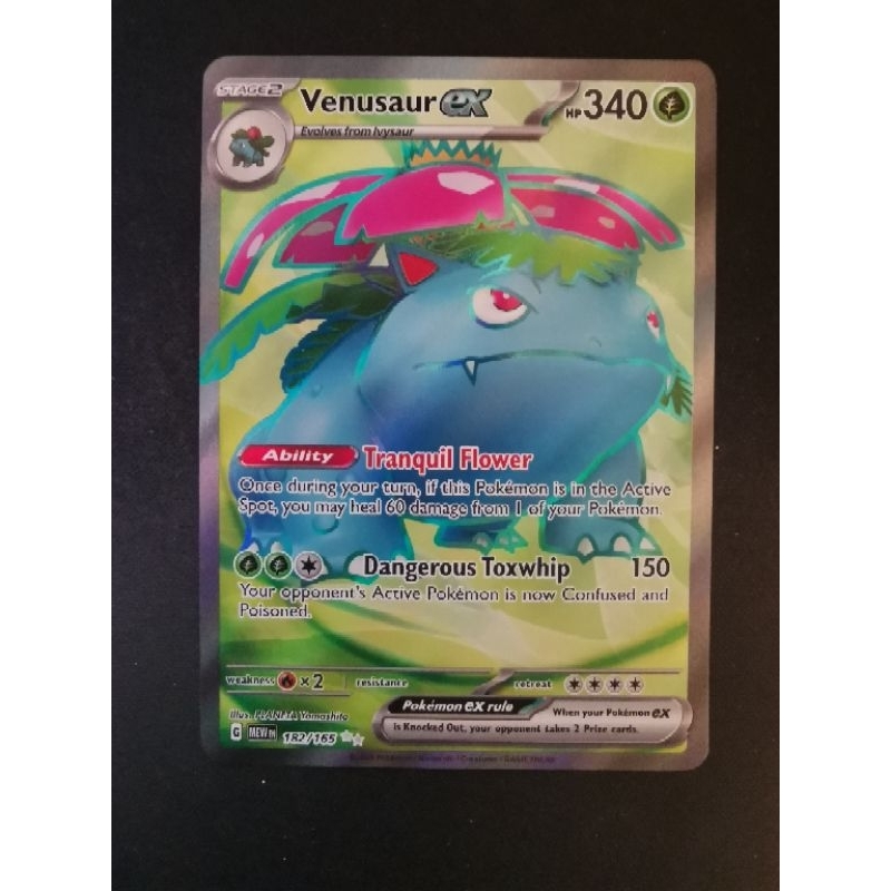 Venusaur Ex Sv Scarlet And Violet Shopee Philippines