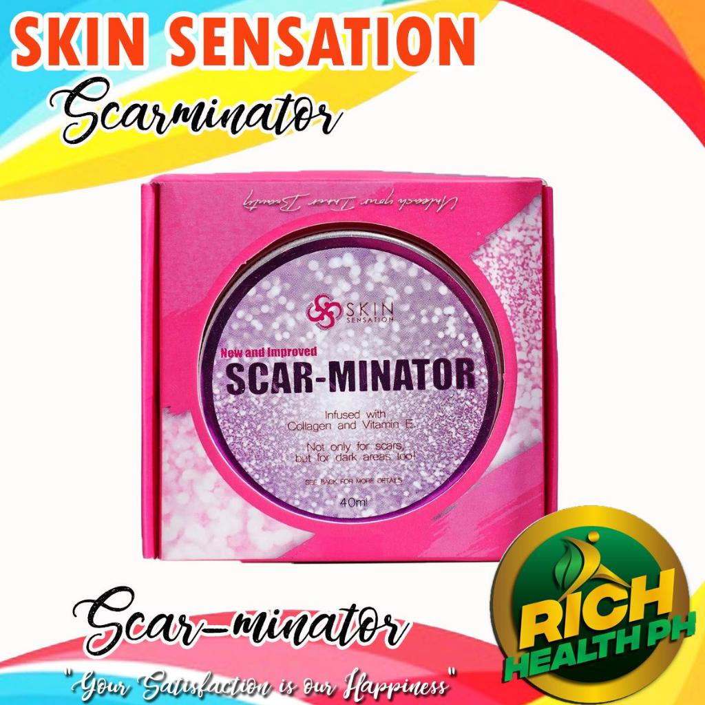 Scarminator Cream By Skin Sensation 50mL Whitening OLD And NEW SCARS