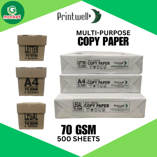 Printwell Copy Paper A4 Size Long Paper Short Paper Bond Paper Ultra