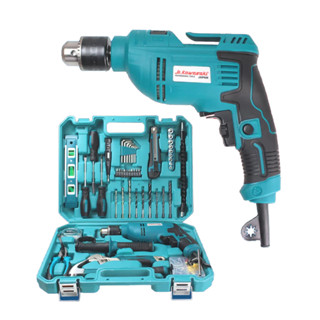 Jr Kawasaki By Winland Impact Drill Hammer Drill Barena Tool Set