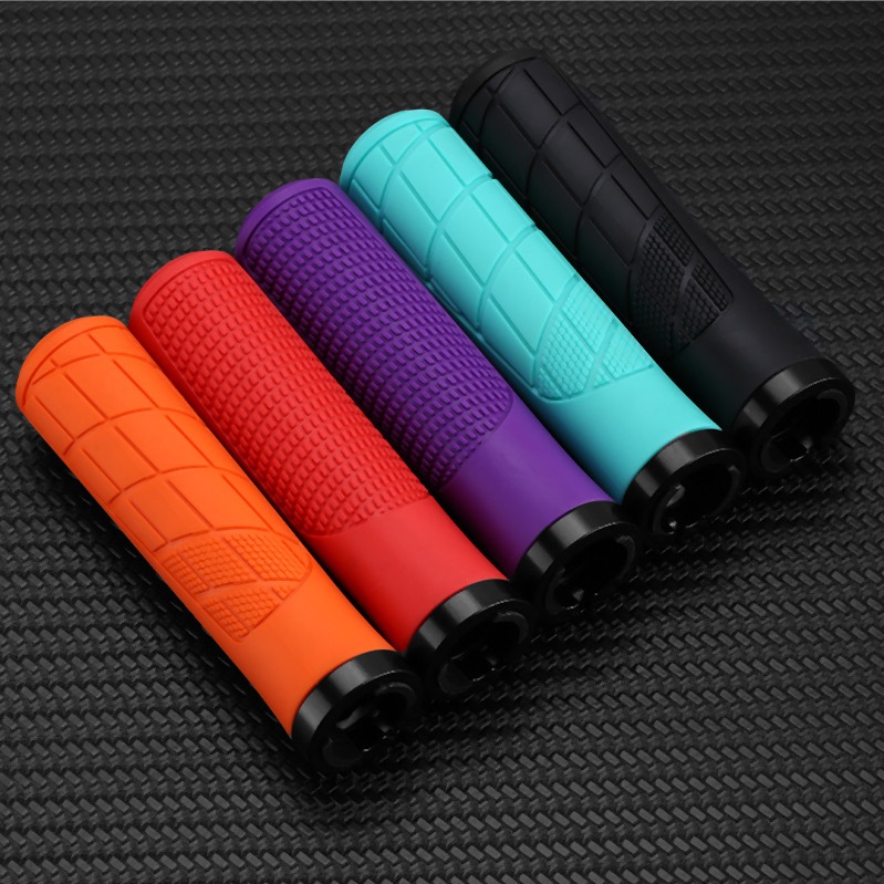 1pair MTB Bike Grip Anti Slip Rubber High Quality Bike Handle Grip Bike