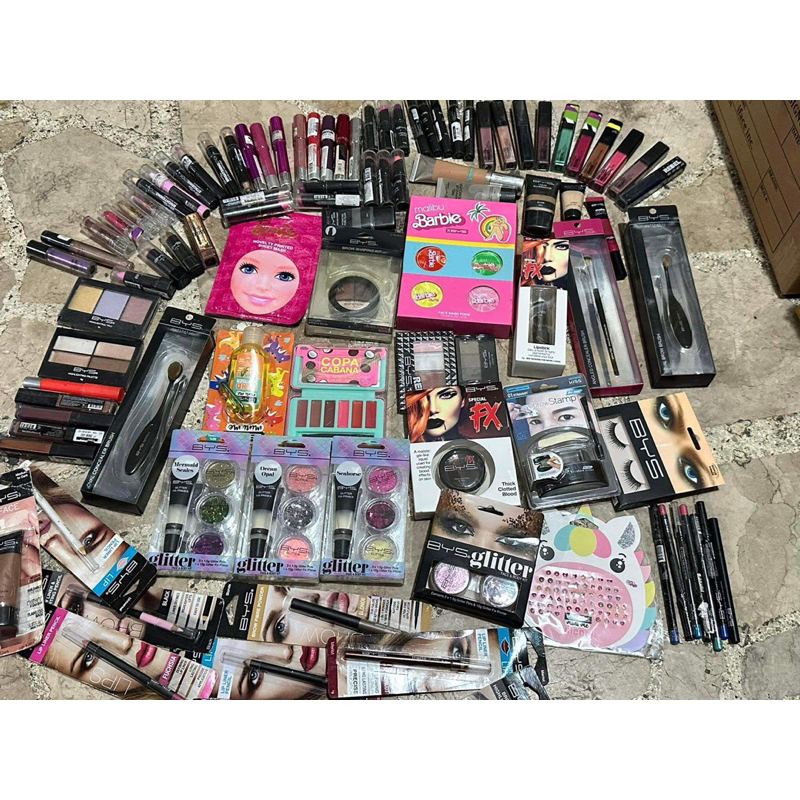 Assorted Bys X Barbie Watson Mall Pull Out Cosmetics Make Up Shopee