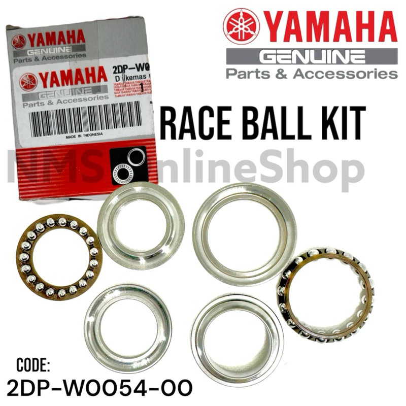 Yamaha BALL RACE KIT Knuckle Bearing SET NMAX AEROX MXi ORIGINAL