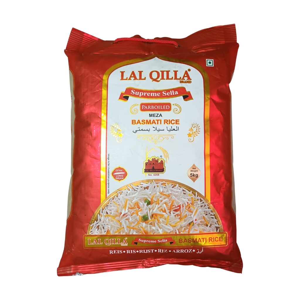 Kilo Lal Qilla Supreme Sella Basmati Rice Distinguished By Its