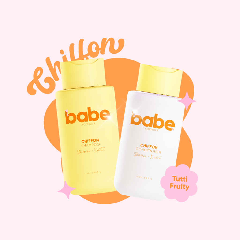 Babe Formula Chiffon Shampoo And Conditioner Ivz Essentials Shopee