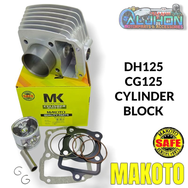 MAKOTO DH 125 CG125 CYLINDER BLOCK SET STANDARD SIZE Shopee Philippines