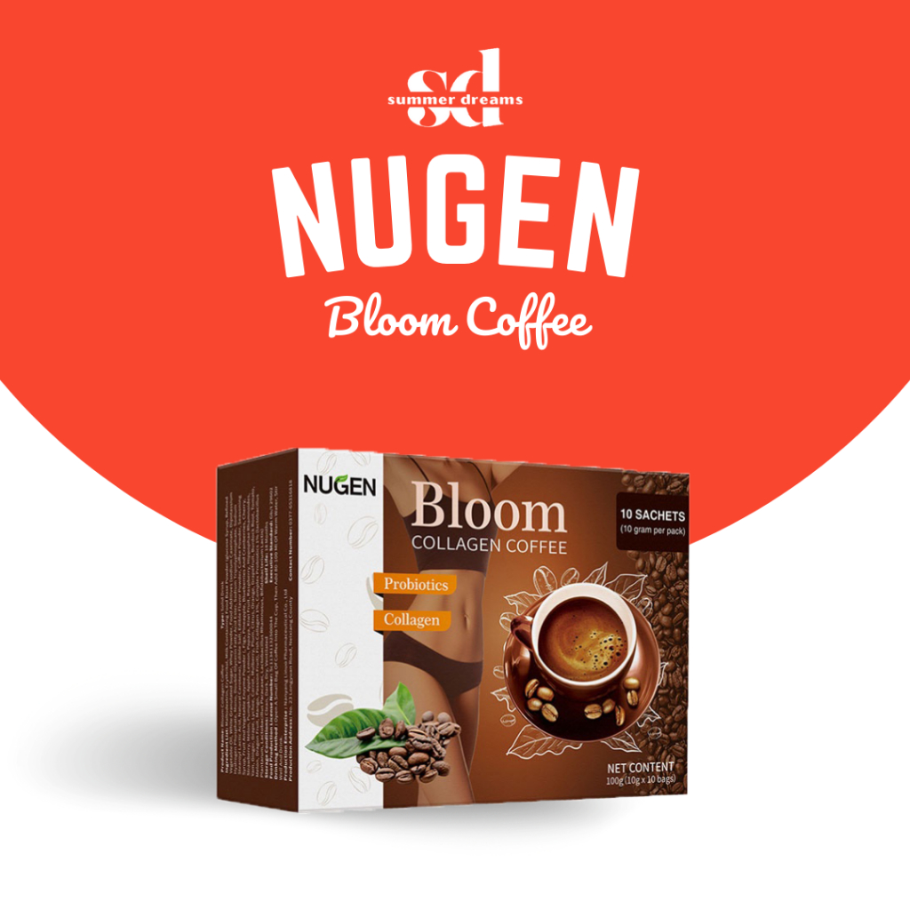 Nugen Bloom Collagen Coffee Original Robusta G Sachets