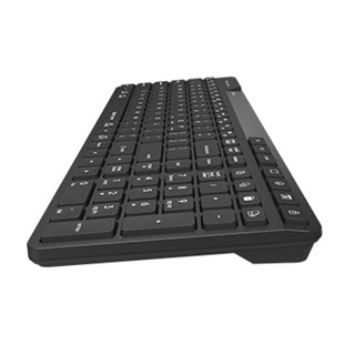 A Tech Fbk C As Black Bluetooth G Rechargeable Keyboard Shopee