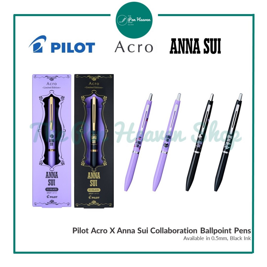 Pilot Acro X Anna Sui Collaboration Ballpoint Pen Acroball 0 5 Mm