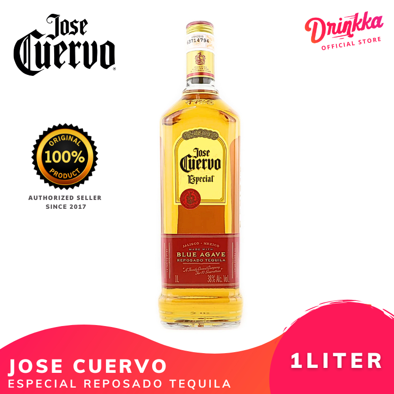 Jose Cuervo Especial Reposado Gold Tequila 1L 40 ABV Shopee Philippines