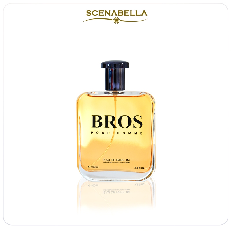 Scenabella Bros Pour Homme Perfume For Men Ginger Leather Citrus