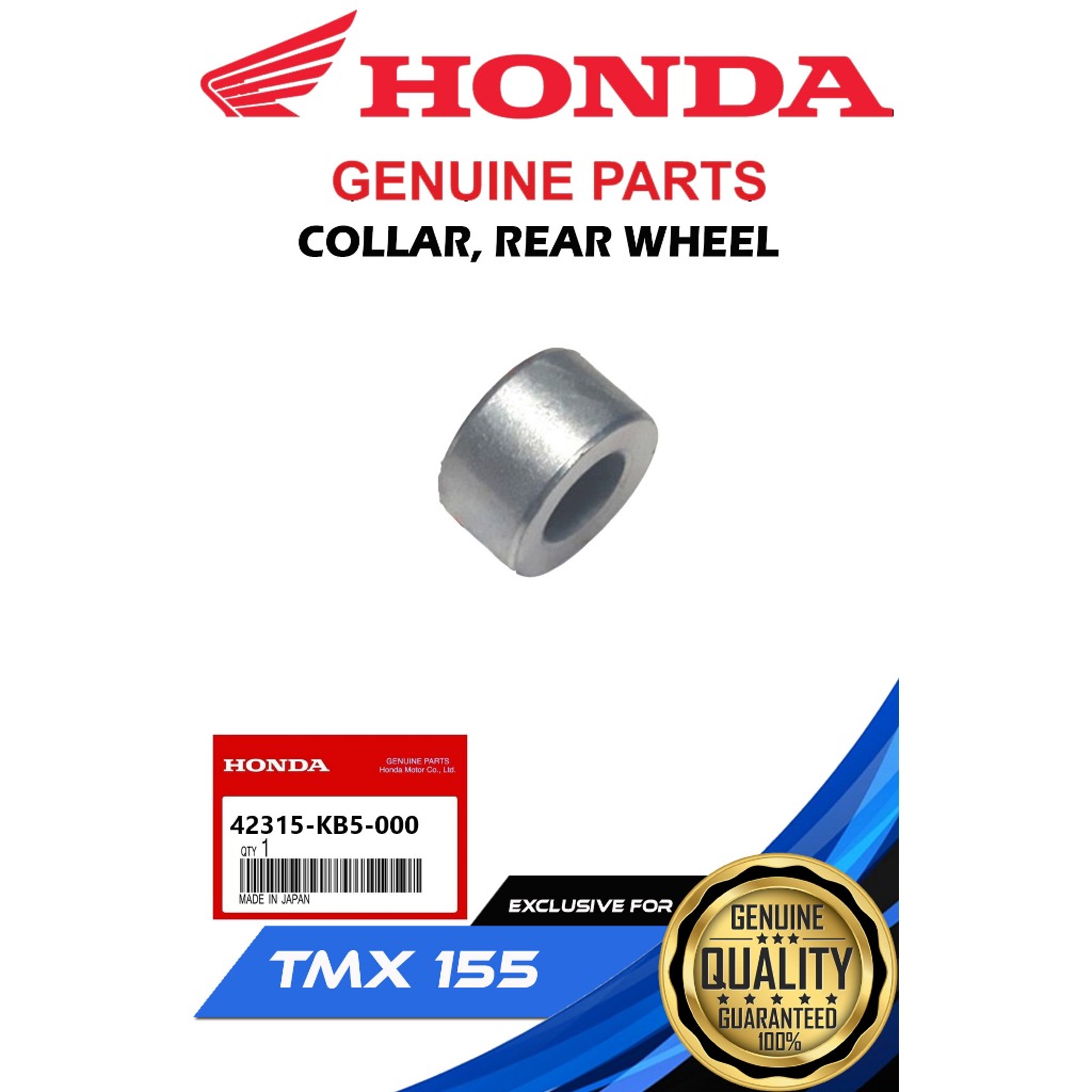 HONDA GENUINE COLLAR REAR WHEEL FOR TMX 155 42315 KB5 000 Shopee