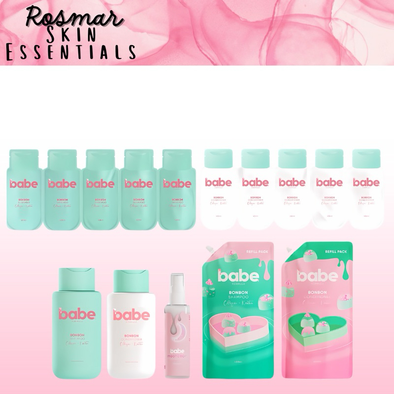 Babe Formula Bonbon Shampoo Conditioner New Packaging Shopee