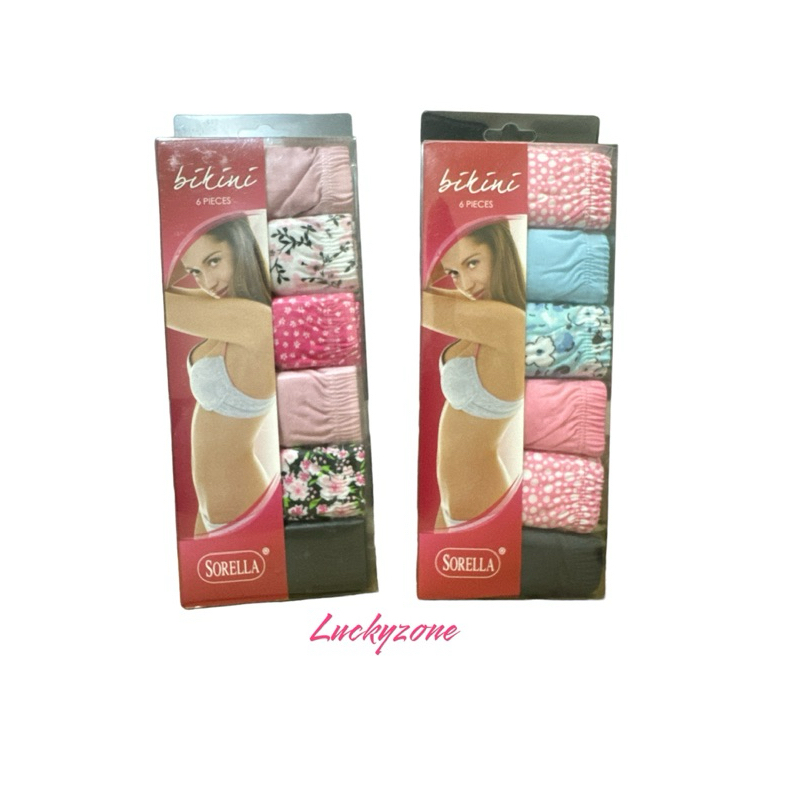 SORELLA In Bikini Panty Pack Fashion Womens Underwear Panty