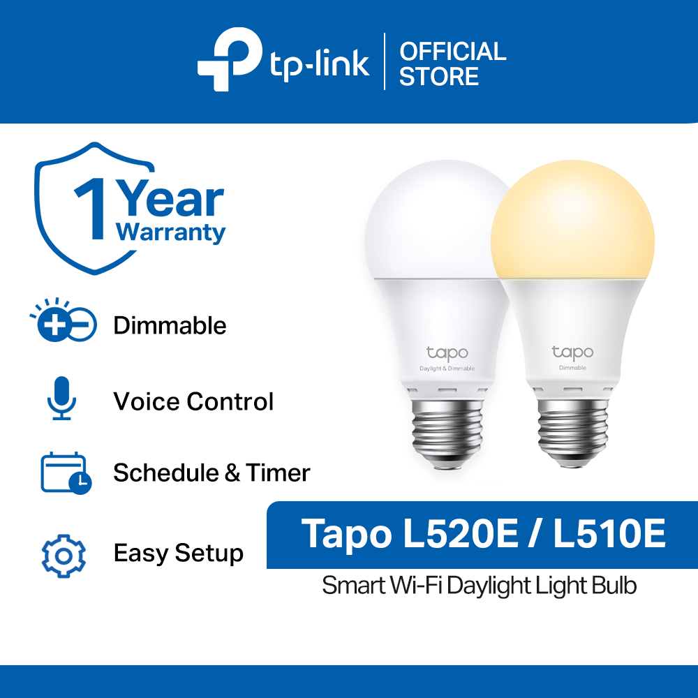 TP Link Tapo L510E Tapo L520E Smart Wi Fi Light Bulb