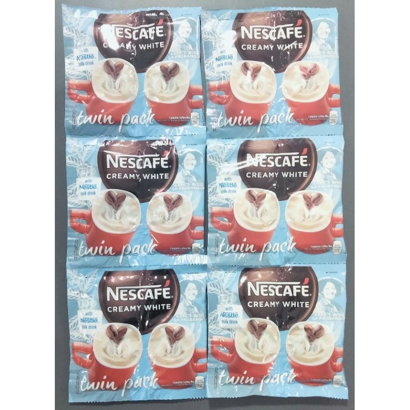 NESCAFE CREAMY WHITE 6pcs TWIN PACK Shopee Philippines