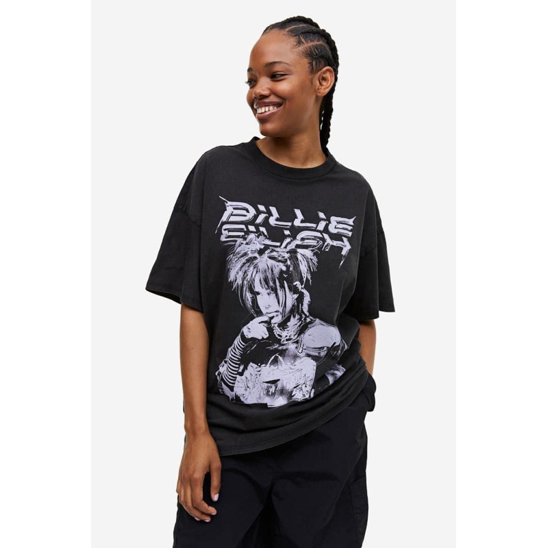 Billie Eilish Oversized T Collection Shopee Philippines