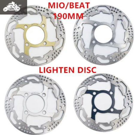 PDD Motorcycle Lighten Disc MIO BEAT 4 Hole 190MM 3 5MM Brake Disc