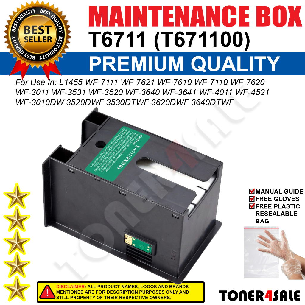 Maintenance Box T T For Epson L E Wf Wf Wf