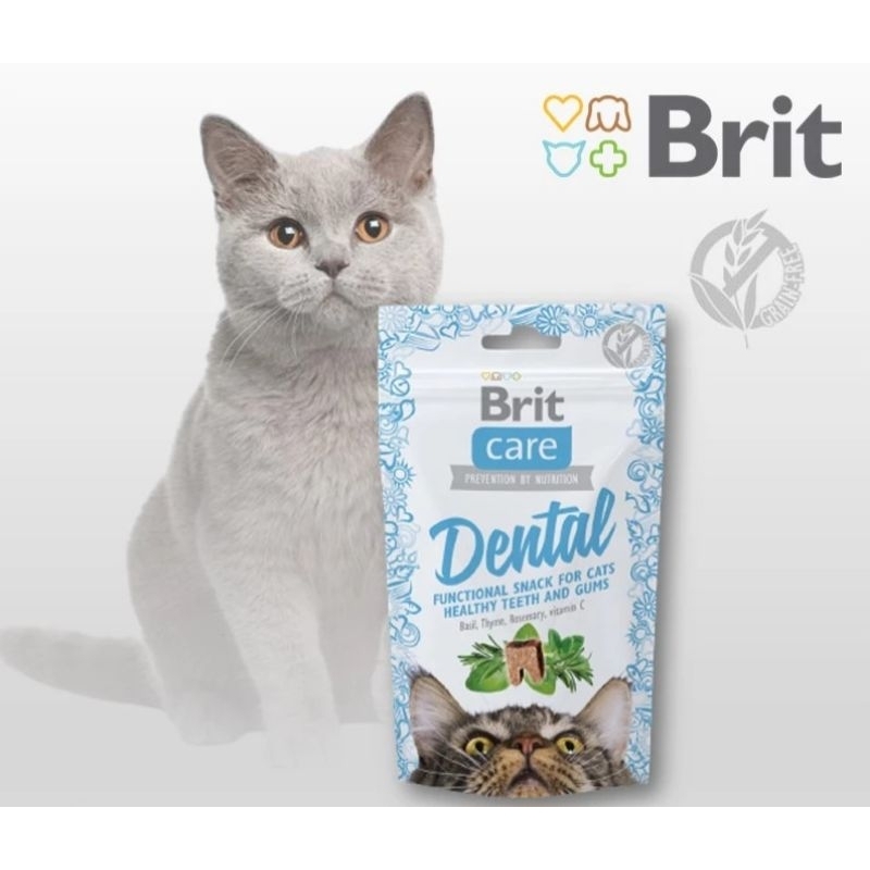 Brit Care Functional Cat Snack DENTAL 50g Shopee Philippines