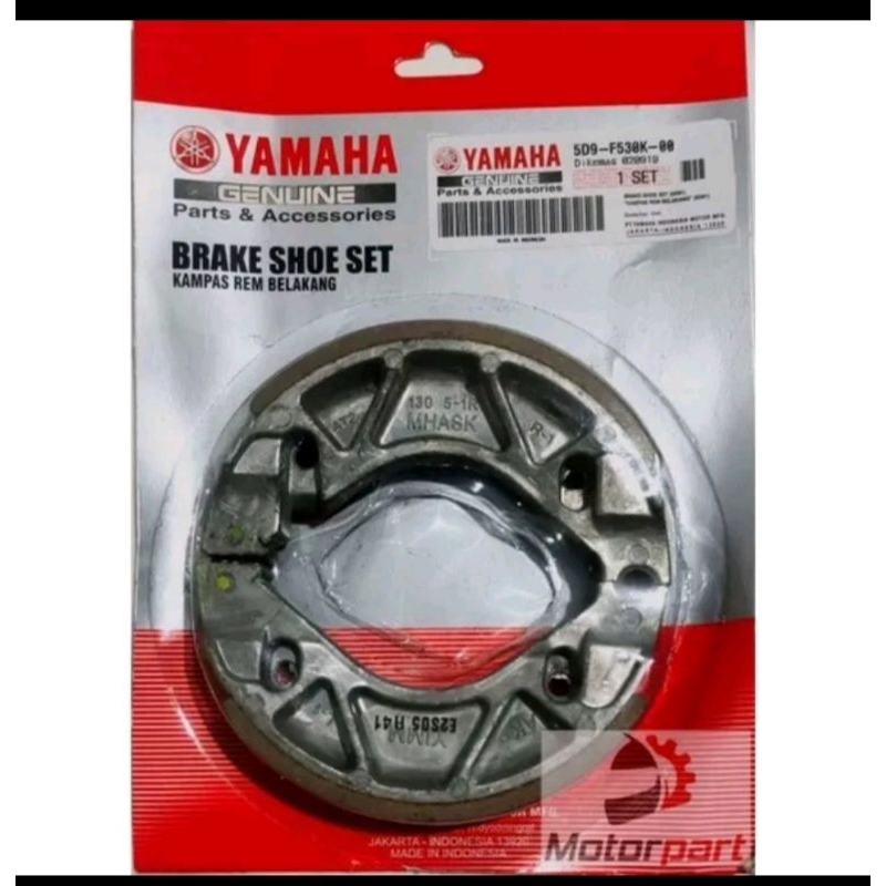 Original Yamaha Rear Brake Shoe Vega Force I Vega Force Carb D