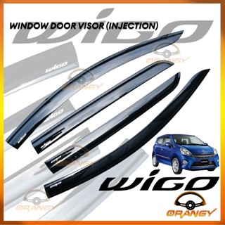 Toyota Wigo 2014 To 2022 INJECTION OEM TYPE Window Door Rain Visor