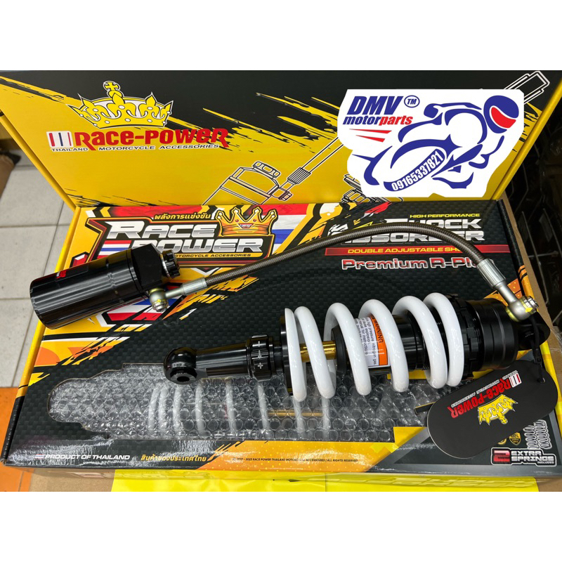 Race Power Shock Mm Adjustable Rebound With Canister For Raider