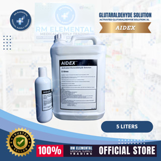 Aidex Activated Glutaraldehyde Solution Cidex Gallon Liters Shopee