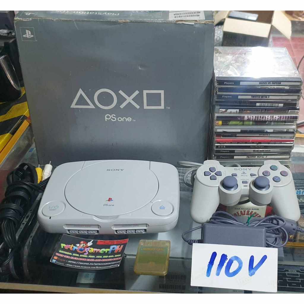 Sony Playstation Psone Scph Modified Console Bundle Shopee