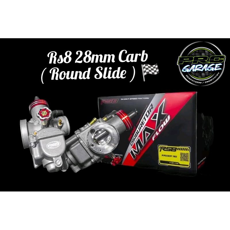 Rs8 Carb 28mm Round Slide Shopee Philippines