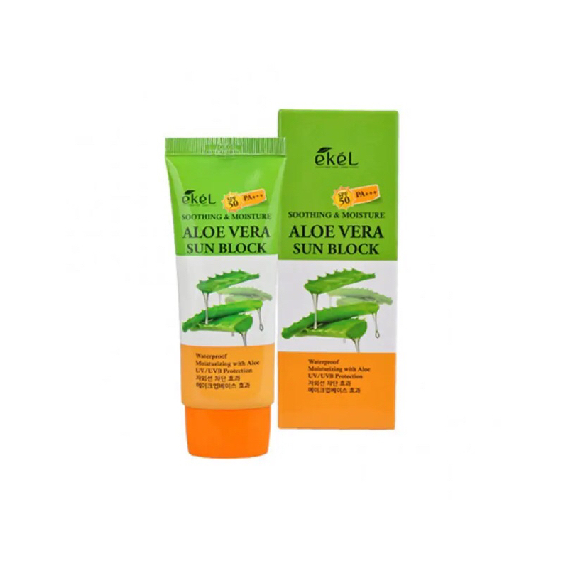 Ekel Uv Soothing Moisture Aloe Vera Sun Block Spf Pa Ml