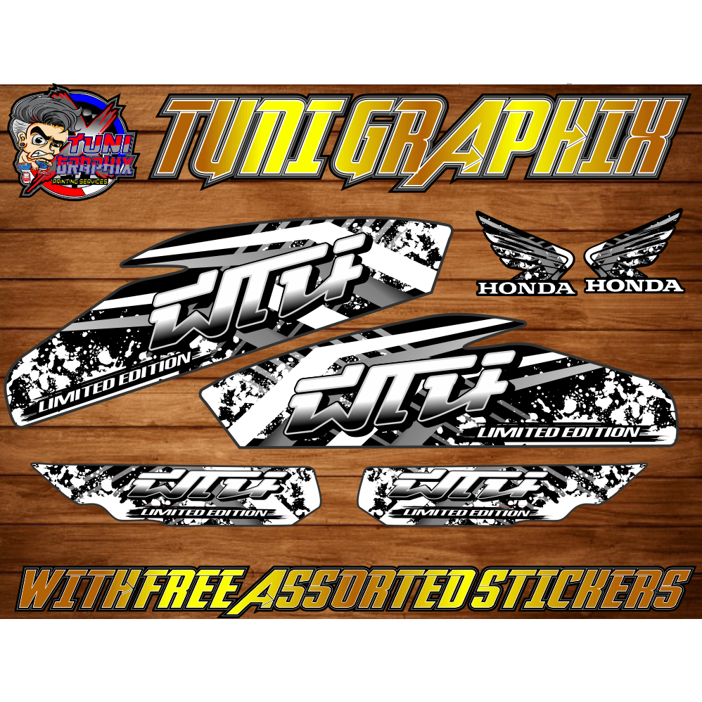 Tmx Rusi Pinoy Skygo Motoposh Decals Sticker Malaysian