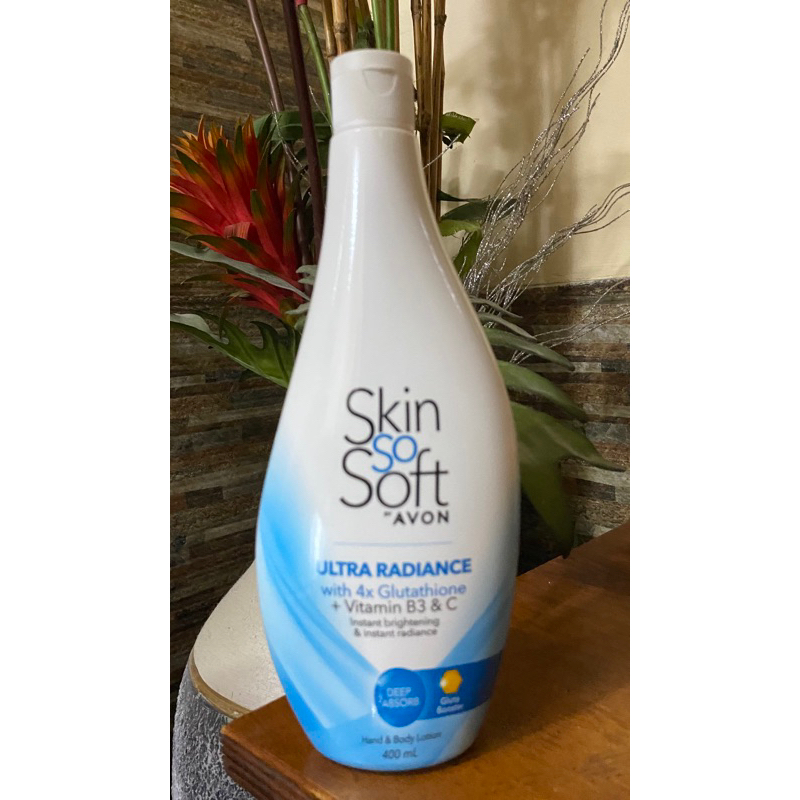 Avon Skin So Soft Ultra Radiance With Glutathione Hand And Body Lotion