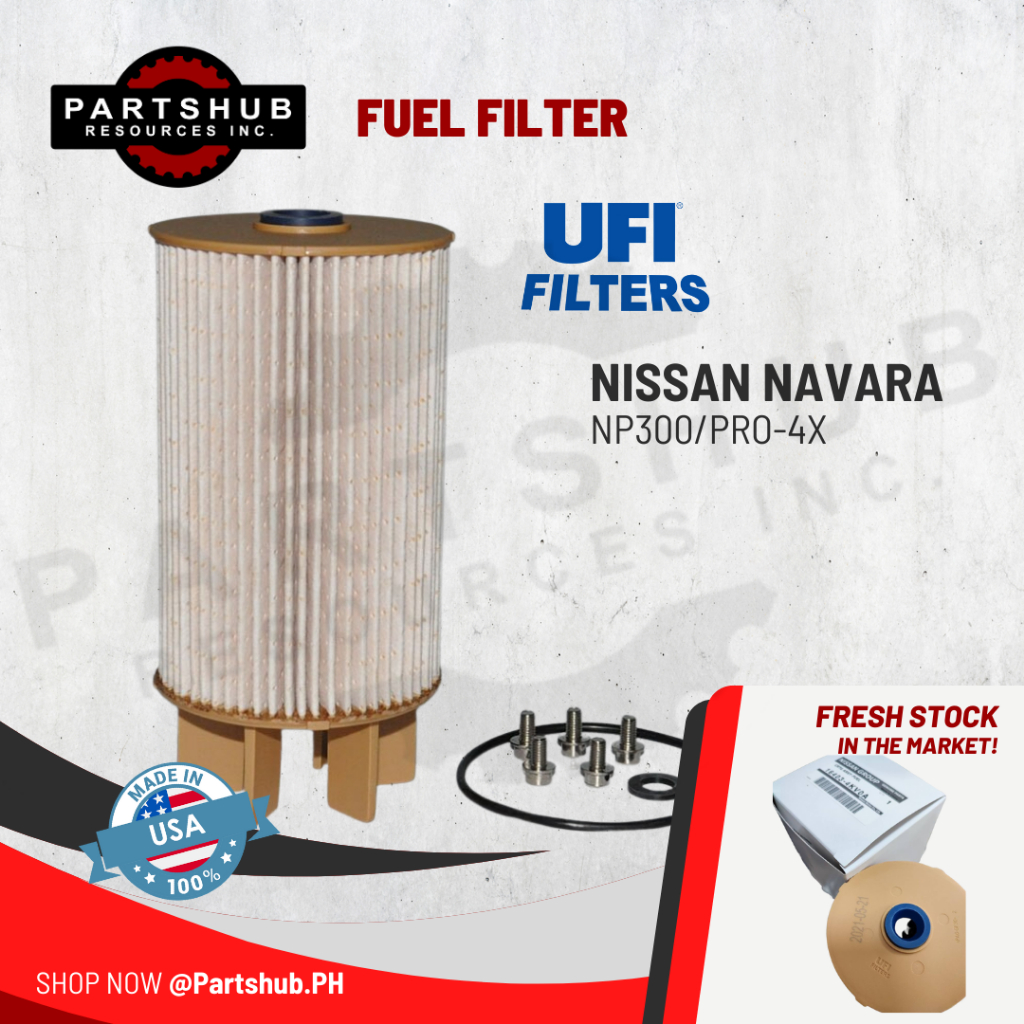 UFI FUEL FILTER NISSAN NAVARA NP300 PRO 4X Shopee Philippines