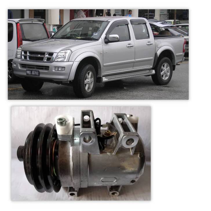 Isuzu DMAX Compressor Aircon 2002 2008 1st Gen Cooling Pump Freon 2003