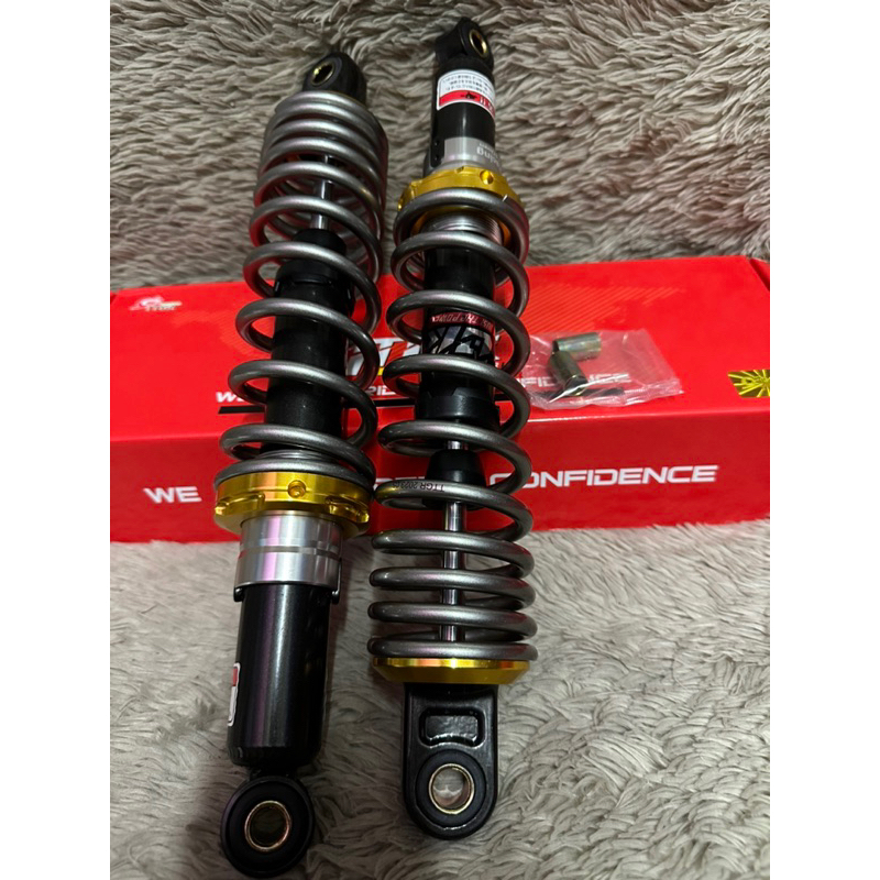 TTGR REAR SHOCK 340MM FOR WAVE XRM TMX DASH SMASH SYM RAIDER J Shopee