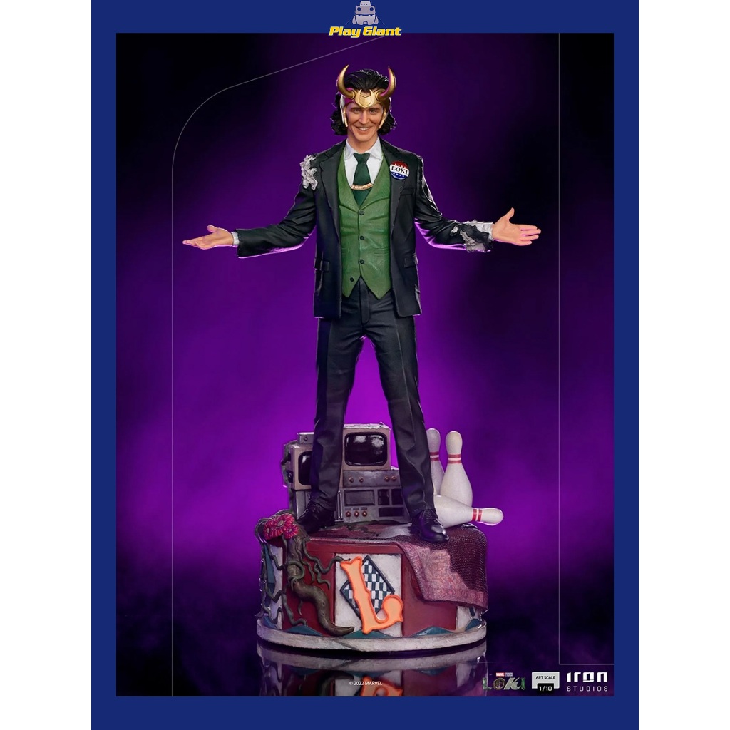 Iron Studios Loki President Variant Loki Art Scale 1 10 Shopee