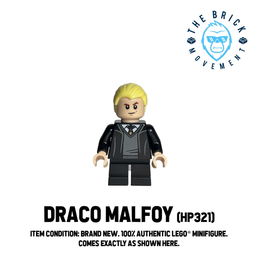 LEGO HARRY POTTER Draco Malfoy Minifigure Shopee Philippines