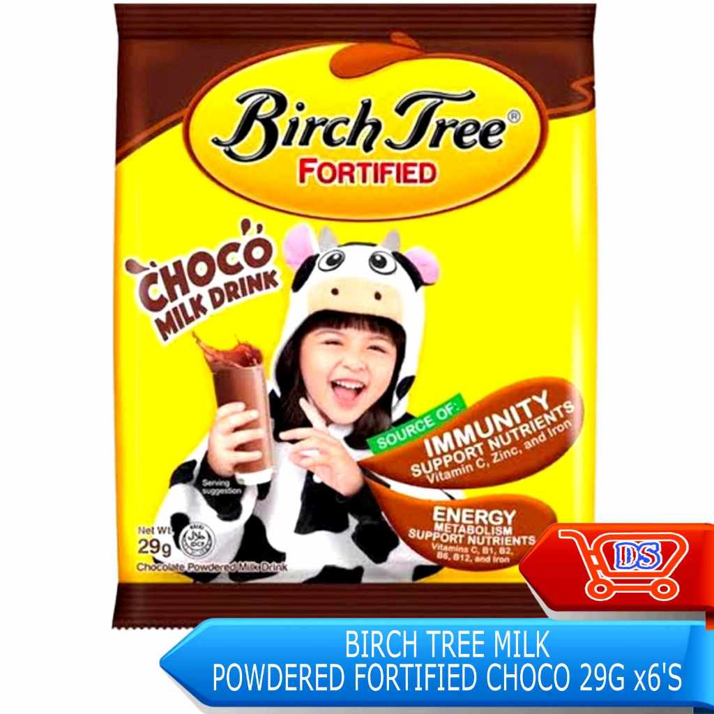 Ds Birch Tree Milk Powdered Fortified Choco Drink Gx S Beverage