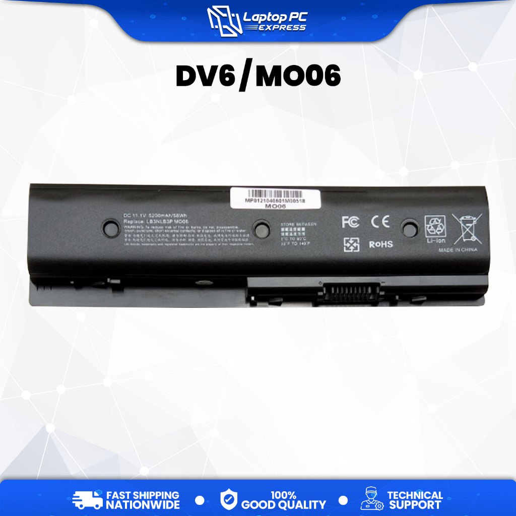 Hp Battery Dv Mo For Hp Pavilion Dv Dv Dv Envy Dv