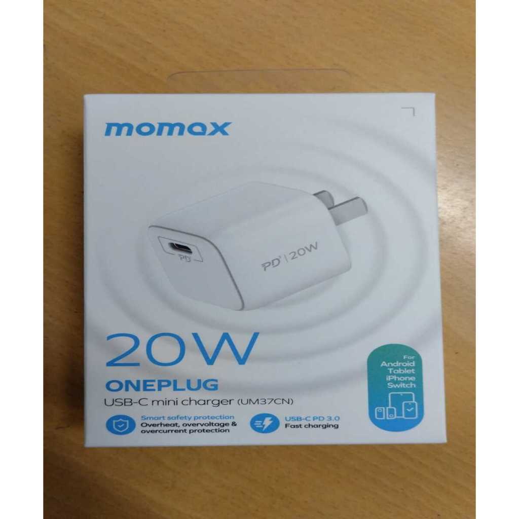 Momax Oneplug W Usb C Mini Wall Charger Shopee Philippines