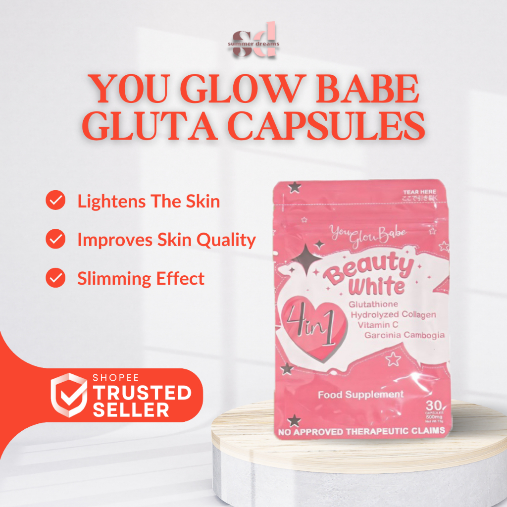 You Glow Babe Beauty White In Glutathione Capsule Capsules Beauty