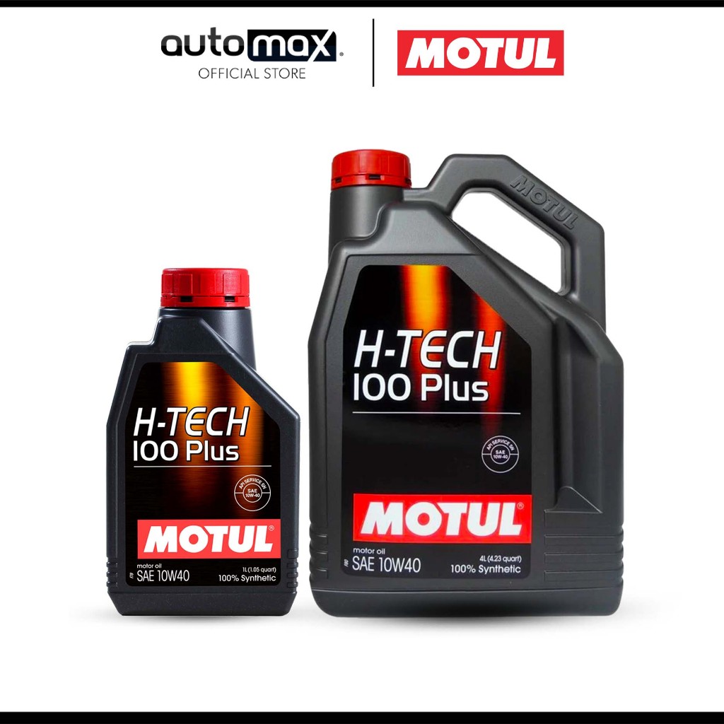 MOTUL H Tech 100 Plus 10W40 100 Fully Synthetic Engine Oil Gasoline