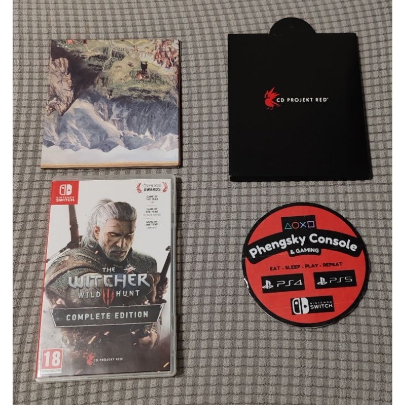 The Witcher Iii Complete Edition W Inserts Nintendo Switch Game