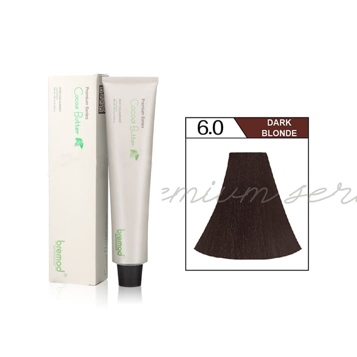 Set Bremod Premium Hair Color 6 0 DARK BLONDE WITH OXIDIZER Shopee