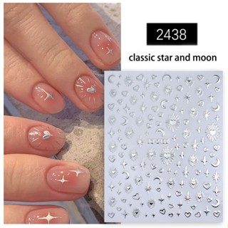 D Bronzing Star Manicure Sticker Wholesale Flashing Effect Nail