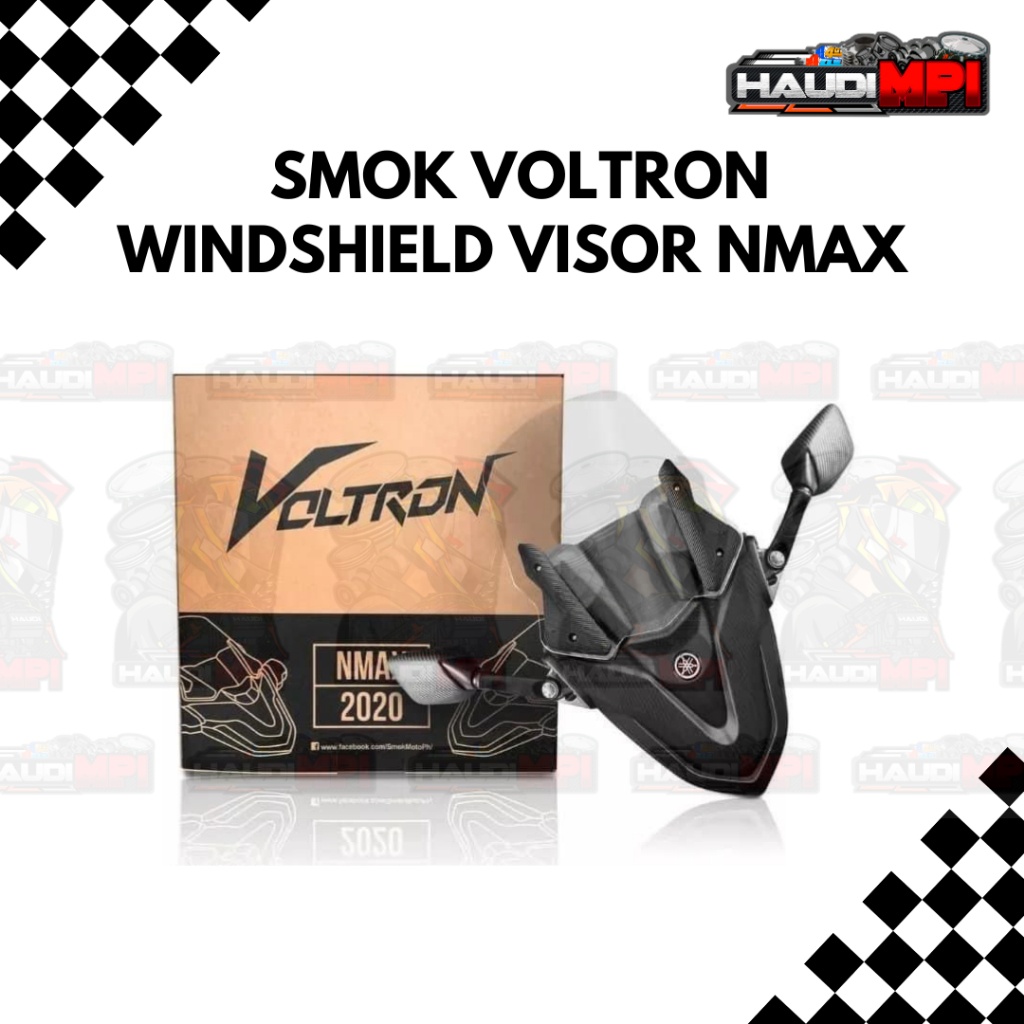 SMOK NMAX 2020 V2 2 1 Voltron Windshield Visor Mask With R25 Mirror