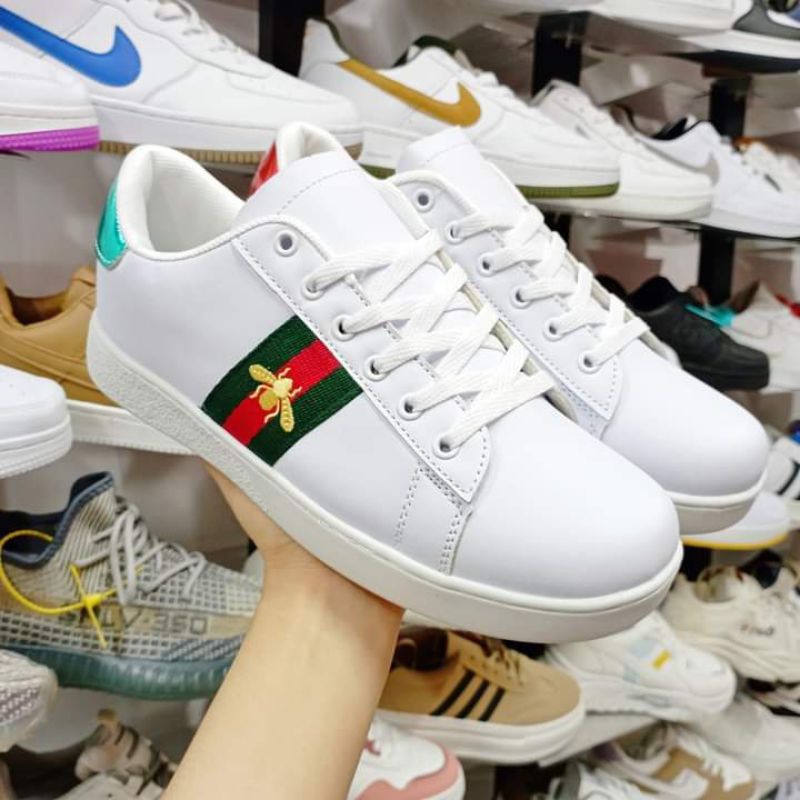 Fashion Korean Trending Gucci Style Lowcut Sneakers For Men Shopee