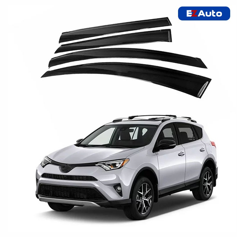 Toyota Rav Rain Visor Dashing D Bright Edge Weather Shield